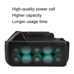 For Makita BL1830 / BL1850 18V Cordless Power Tool Accessories Lithium Battery Pack - Image 6