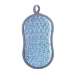 5pcs Double-sided Absorbent Kitchen Dishwashing Sponge Multifunctional Cleaning Rag