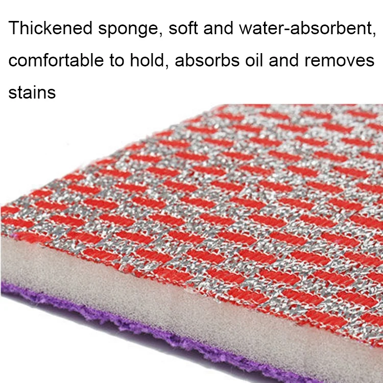 TBD06042107_B3.webp 5pcs Double-sided Absorbent Kitchen Dishwashing Sponge Multifunctional Cleaning Rag - Image 4
