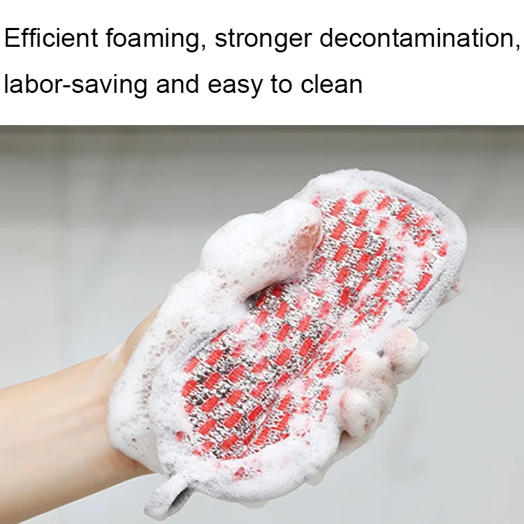 TBD06042107_B5.webp 5pcs Double-sided Absorbent Kitchen Dishwashing Sponge Multifunctional Cleaning Rag - Image 6