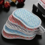 5pcs Double-sided Absorbent Kitchen Dishwashing Sponge Multifunctional Cleaning Rag - Image 10