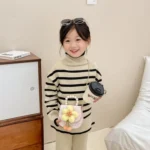 Children Cartoon Flower Pearl Handbag Princess Crossbody Bag Coin Purse - Image 6