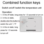 Household Indoor Mini Electronic Temperature And Humidity Meter With Stand - Image 6