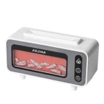 200ml  Fireplace Flame Aromatherapy Air Humidifier USB Colorful Night Light Essential Oil Diffuser