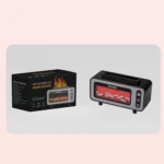 200ml  Fireplace Flame Aromatherapy Air Humidifier USB Colorful Night Light Essential Oil Diffuser - Image 8