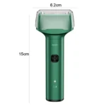 Men Reciprocating 3-Blade Rechargeable Shaver Washable Portable Beard Razor - Image 3
