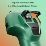 Men Reciprocating 3-Blade Rechargeable Shaver Washable Portable Beard Razor - Image 5