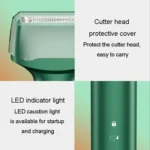 Men Reciprocating 3-Blade Rechargeable Shaver Washable Portable Beard Razor - Image 8