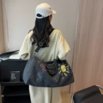 Graffiti Personal Travel Bags Outdoor Casual Large Capacity Handheld Crossbody Bag - Image 10
