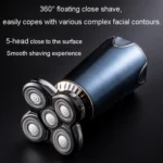 Men Multifunctional Electrical Shaver Rechargeable 5-Blade Shaving Razor - Image 4