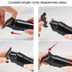 Rechargeable Home Hairdresser Electrical Hair Clippers Hair Shaving Device - Image 6