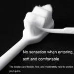 10pcs Nano Silk Soft Bristle Independent Packing Portable Couple Toothbrush - Image 4