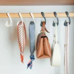 5pcs Wardrobe Hook Hat and Scarf Storage Rack Bag Anti-deformation Arch Hanger - Image 5