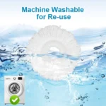 Fine Fiber Mop Pad For 15.8-16cm 360 Rotating Mop Cotton Yarn Replacement Cloths - Image 4