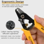 Komshine FIS Three-port Optical Wire Stripping Aperture Precise Safety Lock Design - Image 4