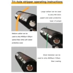 Komshine FIS Three-port Optical Wire Stripping Aperture Precise Safety Lock Design - Image 7