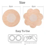 10pcs /Pack Disposable Anti-Bump Invisible Breathable Breast Patch - Image 3