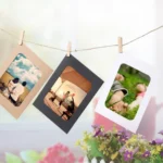 10pcs /Set DIY Photo Gallery Wall Mounted Paper Photo Frame With Twine Clip - Image 6