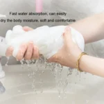 5pcs 30cmx60cm Pearl Pattern Travelling Cotton Disposable Face Towel Bagged Washcloths - Image 4