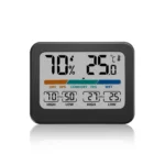 Indoor Temperature And Humidity Monitor LCD Digital Thermometer Hygrometer Weather Station