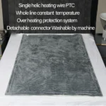 1.3 x 1.6m 220V Electric Blanket Heated Mattress Shawl Winter Body Warmer EU Plug - Image 3