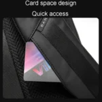 BANGE BG-2913 Mens Double-Shoulder Travel Outdoor Backpack Business Commuting Casual Laptop Bag - Image 8