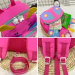 Children Schoolbag Shoulder Bag Girls Cute Cartoon Butterfly Backpack - Image 5
