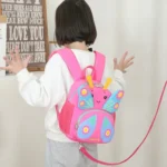 Children Schoolbag Shoulder Bag Girls Cute Cartoon Butterfly Backpack - Image 7