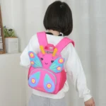 Children Schoolbag Shoulder Bag Girls Cute Cartoon Butterfly Backpack - Image 8