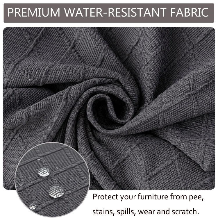 TBD06042364_B3.webp Diamond Plaid Jacquard Chair Cushion Cover Hotel Restaurant Dining Table Chair Cover - Image 4