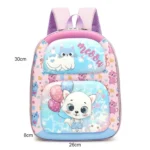 Kindergarten Cartoon School Bag 3D Hard Shell Children Shoulder Backpacks - Image 3