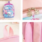 Kindergarten Cartoon School Bag 3D Hard Shell Children Shoulder Backpacks - Image 5