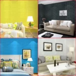 35x38.5cm 3D Self-Stick Wallpaper Soft Wrapping Waterproof Wall Sticker - Image 8