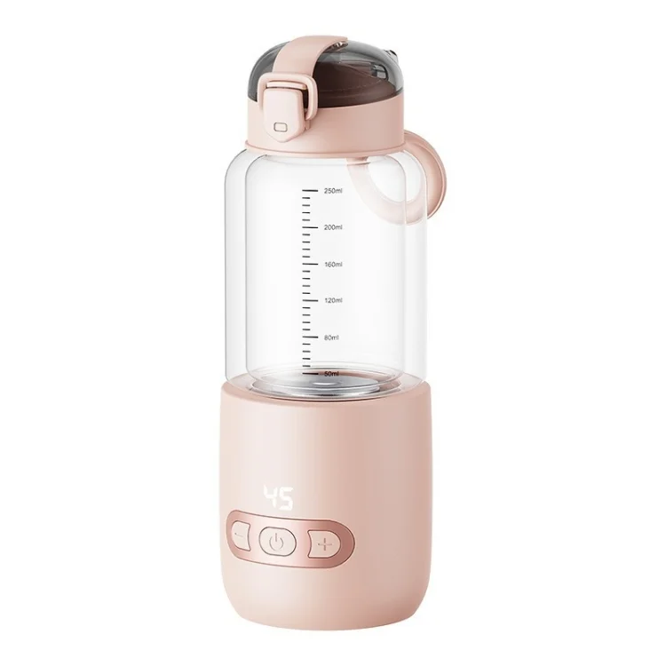 250ml Wireless Instant Water Warmer Electric Kettle for Baby Formula With 15000 mAh Battery Capacity