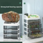 Desktop Drawer Organizer Multi-Layer Cosmetic Jewelry Box Stationery Multi-Functional Organizer - Image 6