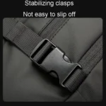 BANGE BG-7690 Mens Business Double-Shoulder Backpack Large Capacity Waterproof Traveling Computer Bag - Image 8