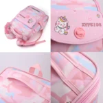 XYFKIDS Girls Cute Shoulder Backpack Dual Student Schoolbag Kids Casual Space Bag - Image 5