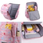 XYFKIDS Girls Cute Shoulder Backpack Dual Student Schoolbag Kids Casual Space Bag - Image 8
