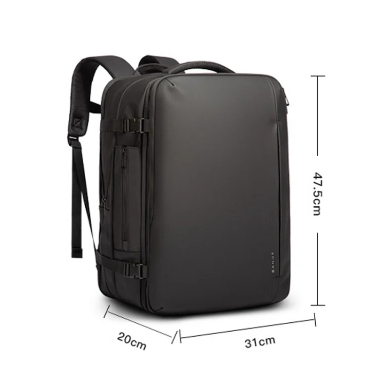 TBD06042392_B1.webp BANGE BG-1909 Small Mens Outdoor Double-Shoulder Backpack Waterproof Traveling Computer Bag - Image 2