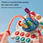 Baby Puzzle Fun Finger Pumping Toys Enlightenment Early Teaching Toys - Image 7