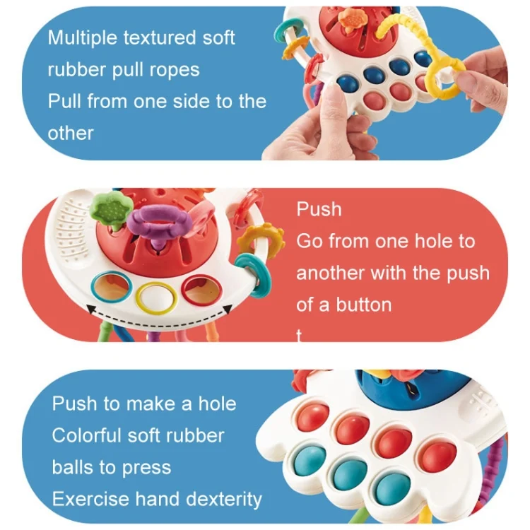 TBD06042399_B2.webp Baby Puzzle Fun Finger Pumping Toys Enlightenment Early Teaching Toys - Image 3