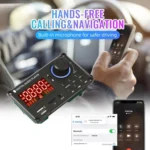 100W 12V TPA3116 Color Screen Power Amplifier Bluetooth Decoder Board With Recording Call - Image 5