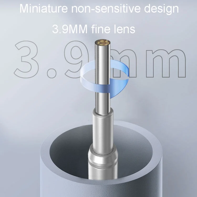 TBD06042408_3.webp Teslong MS500 5 Inch HD Screen Illuminated Ear Pickers 3.9mm Diameter Visual Ear Care Tool - Image 4