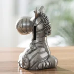 Cartoon Cute Horse Money Bank Metal Crafts Ornament Children Gift - Image 5