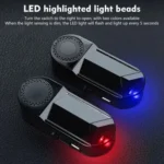 Car Solar Anti-Theft Alarm LED Warning Light With Aromatherapy - Image 2