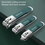 4pcs /Set Stainless Steel Nail Knife Set Household Portable Rotating Bag Nail Cutting Tool - Image 7