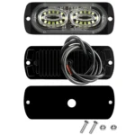 12W Car Side Signal Warning Light 24 LED Strobe Light - Image 2