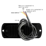 12W Car Side Signal Warning Light 24 LED Strobe Light - Image 4