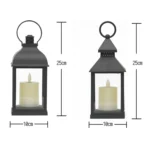 Retro LED Electronic Candle Wind Light Horse Light Party Home Decoration Ambient Lights - Image 2