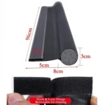 Door Bottom Seal Strip Door Seam Soundproof Windproof Sticker Door Foot Down Gap Self-Adhesive Blocking Strip - Image 2